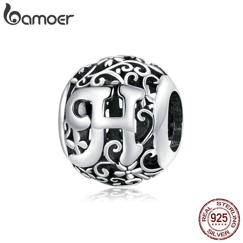 Шарм BAMOER из стерлингового серебра, для браслета