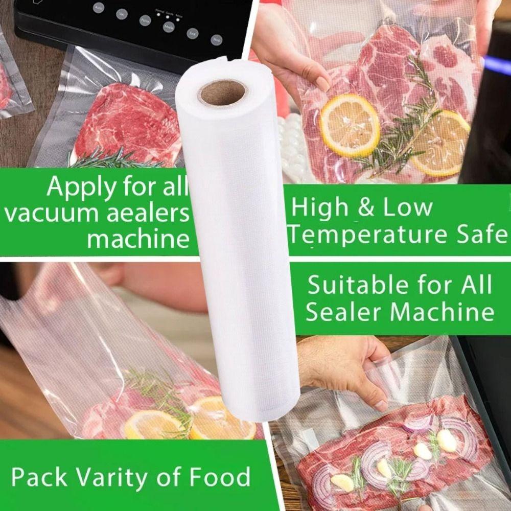 Одноразовые пакеты для вакуумной упаковки продуктов питания Масштабируемый пакет с тисненой печатью Консервирование продуктов питания