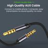 Кабель AUX 3,5 мм, аудиокабель «папа-папа», кабель динамика 3,5 мм для наушников, автомобиля для Xiaomi Redmi 5 plus Oneplus 5t, шнур AUX