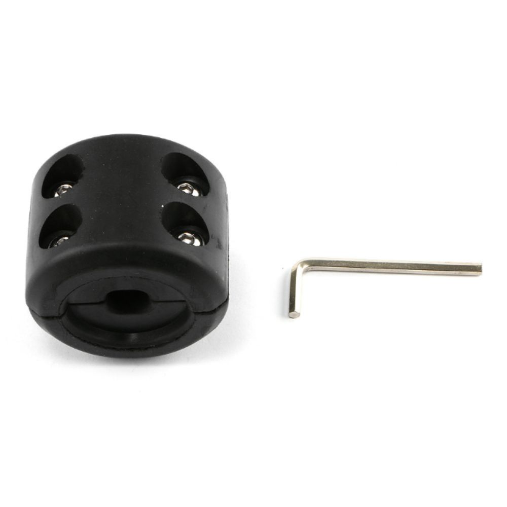 Rubber Material Rope Hook Black Color Heavy Duty Vehicle Accessory Waterproof ATV Use