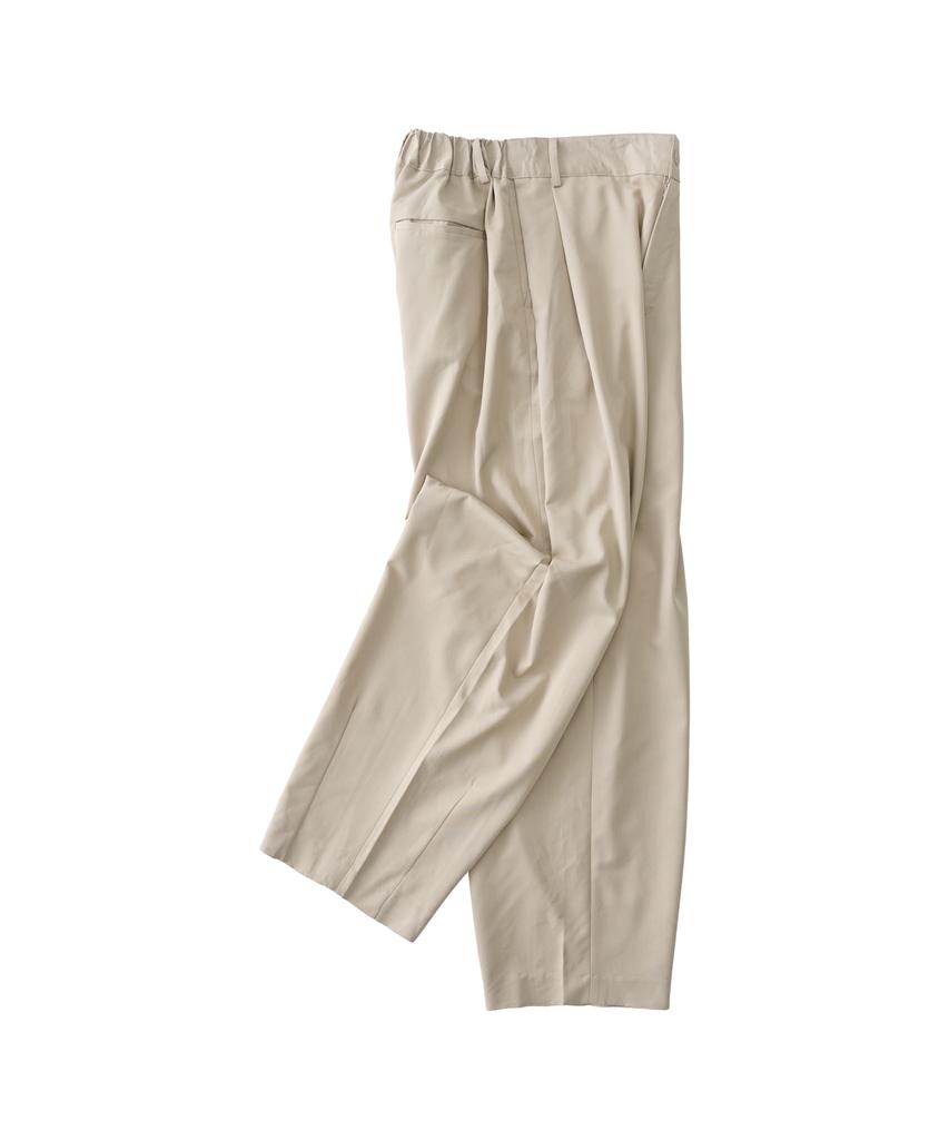 ANALOG MOOD Blend Balloon Slacks (Beige)