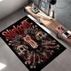 Goat Skull Artwork Rug suitable as a non-slip mat for the living room or bedroom sofa