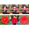 Hand Flower Dance Props The Simulation Flower 30/40/50cm Peony Artificial Flowers Dancing Props