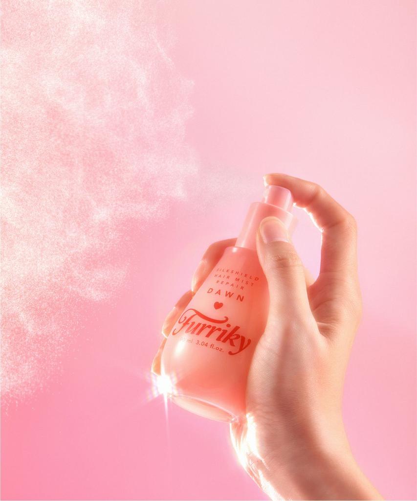 Silk Shield Hair Perfume Mist Glow & Keyring Set