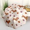 1pc Dachshund Donuts Automatic Folding Umbrella - Compact 8-Rib Design, Durable Plastic & Iron, Lightweight for Outdoor Daily Use118