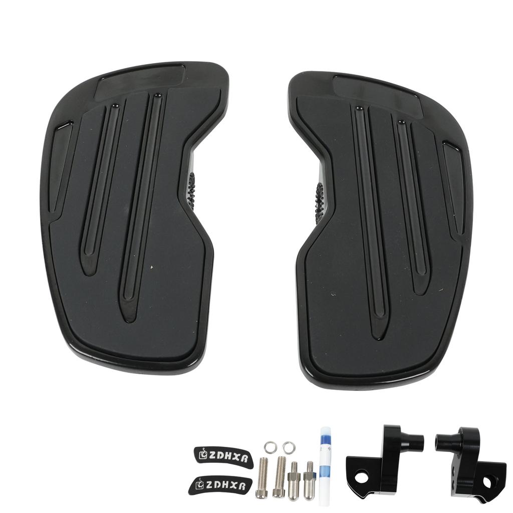 Fits For Kawasaki Eliminator 500 SE ABS 2024 2025 Motorcycle Rider Floorboards Driver Footboard Wide Foot Rest Mounts Kit Black