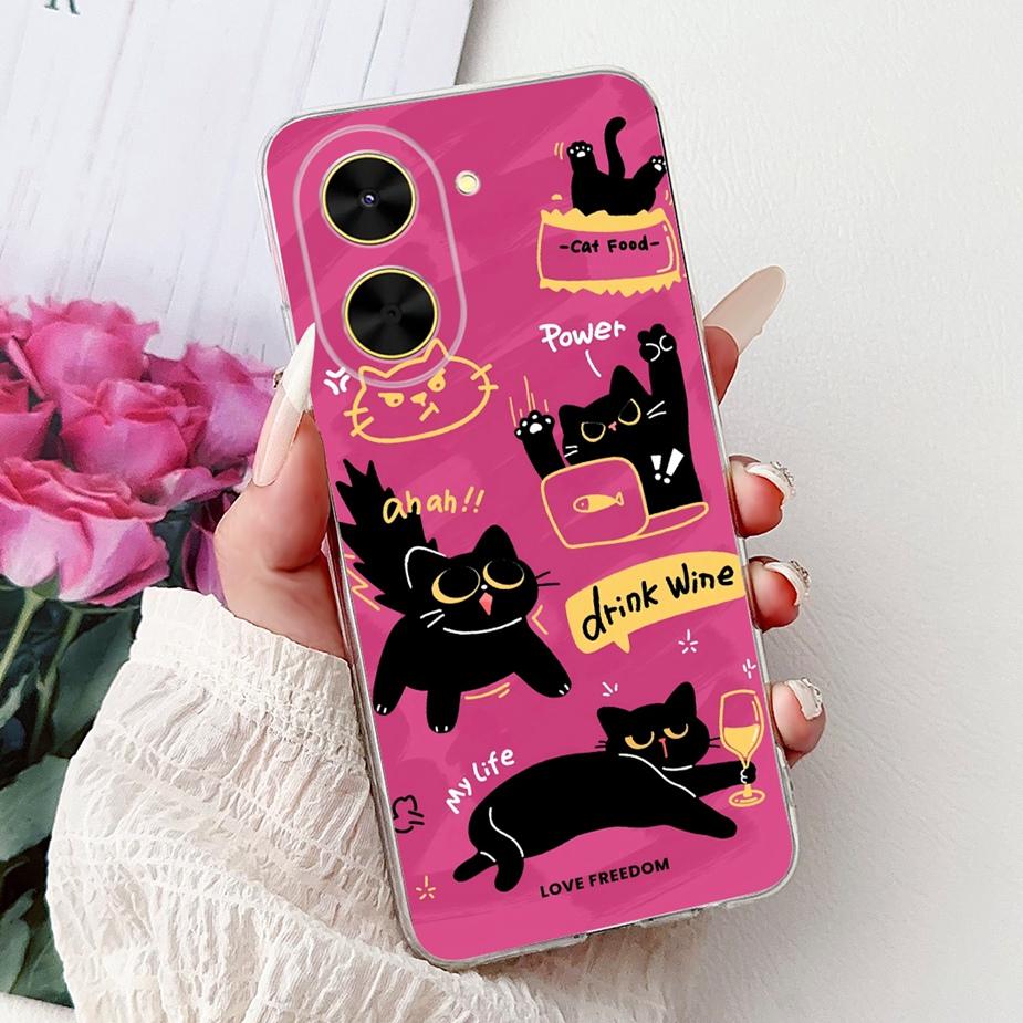 Для Xiaomi Poco C71 Чехол Redmi A5 4G Новый Роскошный Расписной Чехол Мягкий Силиконовый Чехол для Телефона Для Xiaomi Redmi A5 RedmiA5 PocoC71 Чехол