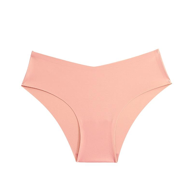 FINETOO Бесшовные трусики, женские сексуальные трусы с V-образной талией, M-2XL, нижнее белье больших размеров, удобные женские трусы, нижнее белье