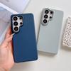 Original Liquid Silicone Shockproof Phone Case For Samsung S26 S25 Edge S24 FE Plus Ultra A57 A37 A17 A56 A36 Solid Color Cover