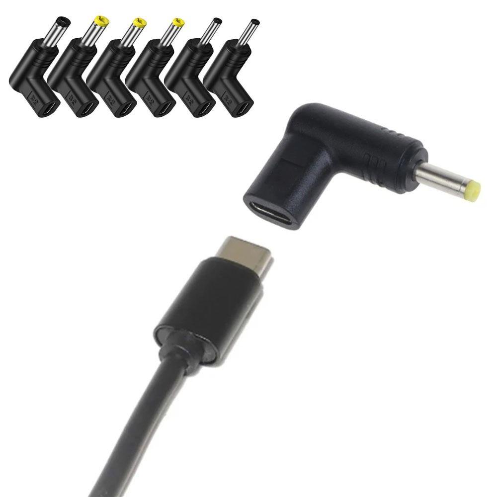 5V 9V 12V USB C PD в DC Разъем Питания Зарядный Адаптер Конвертер Тип C в DC Разъем для Роутера Планшета Мини Вентилятора Универсальный