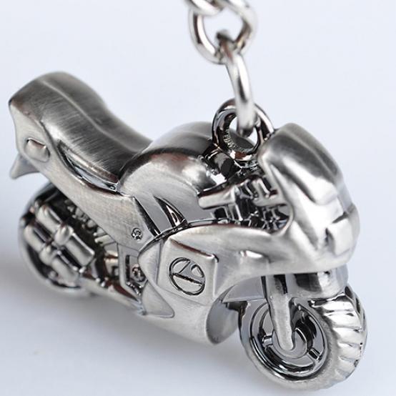 Metal Motorcycle Key Ring Keychain Cute Creative Gift Sports Keyring Gift KTY