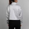 Nike Air Track Jacket Атласные короткие повседневные женские куртки белого цвета BV4780-100