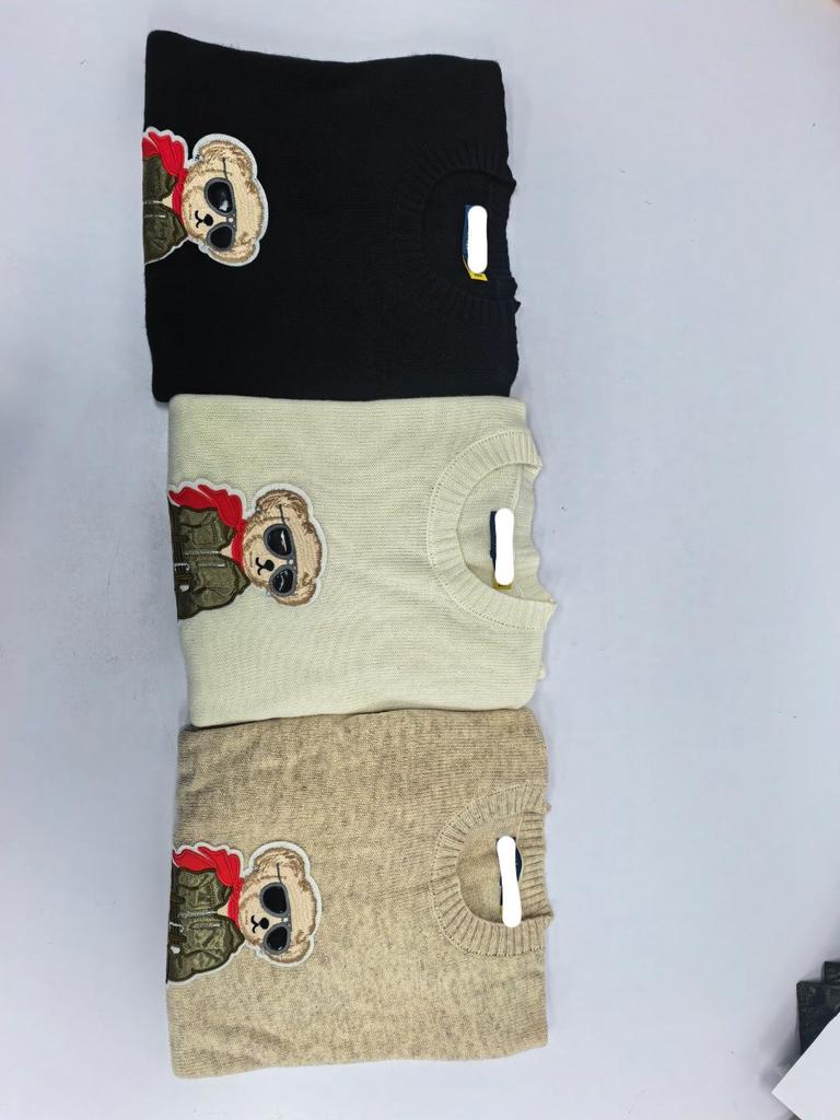 Женский высококачественный шерстяной кашемировый свитер «Тедди», Осень/Зима 2025