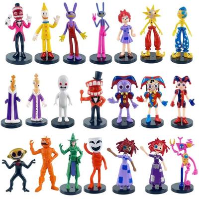 Игрушки персонажей мультфильма «Удивительный цифровой цирк»