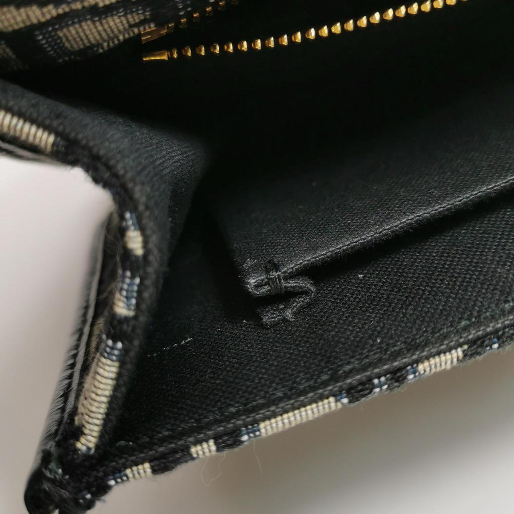[Pre-Owned] 30 Montaigne Oblique Embroidered Monogram Flap Adjustable Shoulder Strap Montaigne Box Bag Leather Details Large - Good #IT1VG5