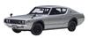 AUTOart Nissan Skyline 2000 Silver Finished Product 77471 1/18 GT-R (KPGC110)
