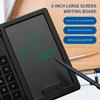 6-дюймовый ЖК-планшет для письма, цифровой блокнот для рисования, складной калькулятор, 12-значный дисплей со стилусом, кнопка стирания, функция блокировки