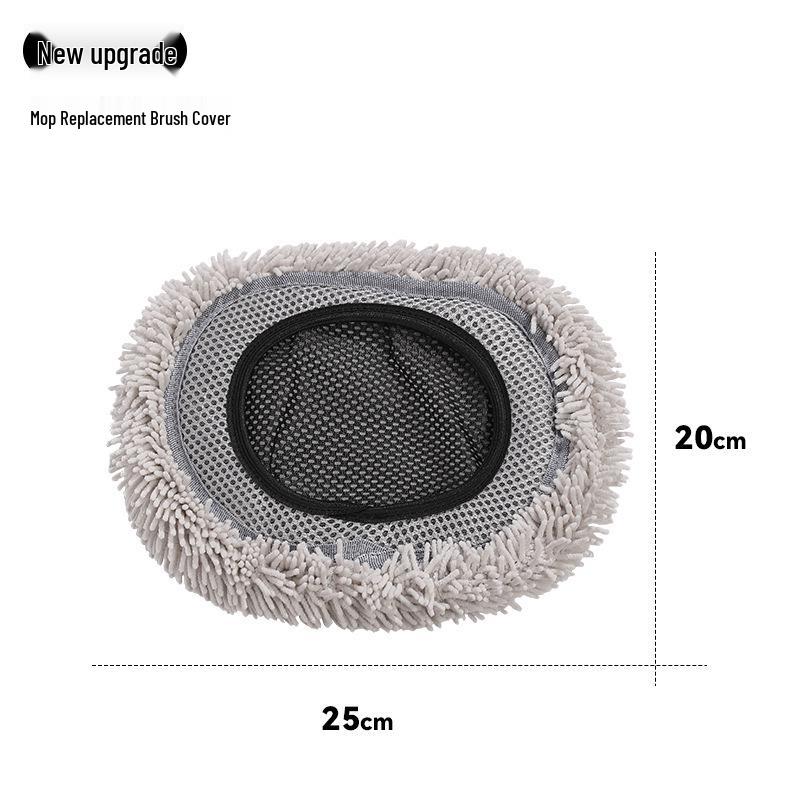 Выдвижная швабра для мытья автомобиля с трехсекционной ручкой и щеткой из шенилла - Изогнутая ручка, набор инструментов для воскования