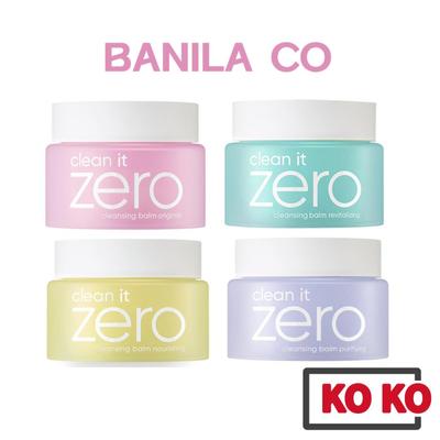 [BANILA CO] Очищающий бальзам Clean It Zero, 4 типа, 25 мл, 50 мл, 100 мл, 180 мл / Средство для снятия макияжа