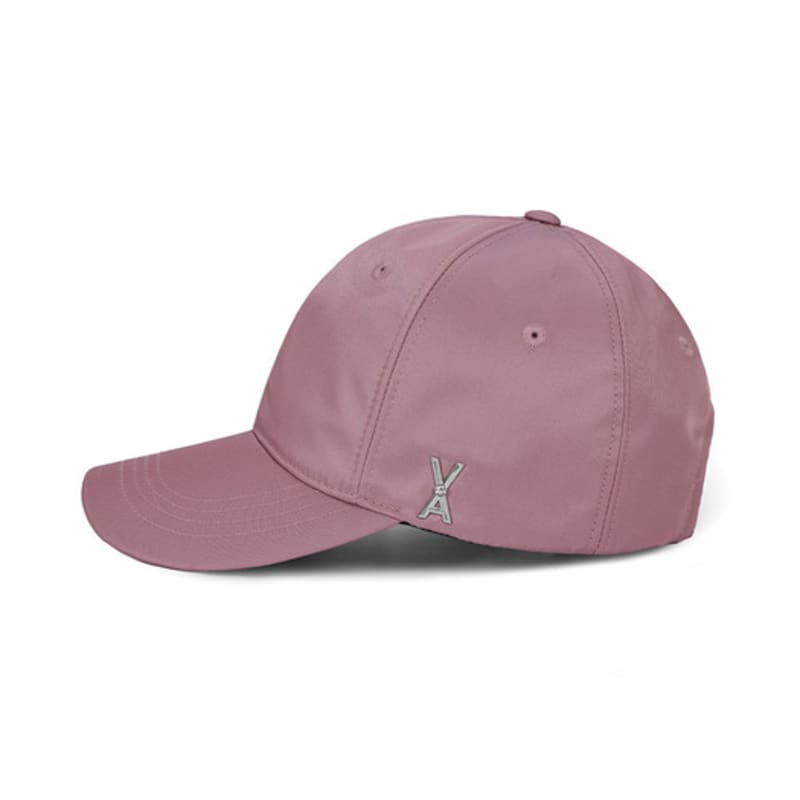VARZAR VA Cubic Stud Re-Nylon Ball Cap Pink