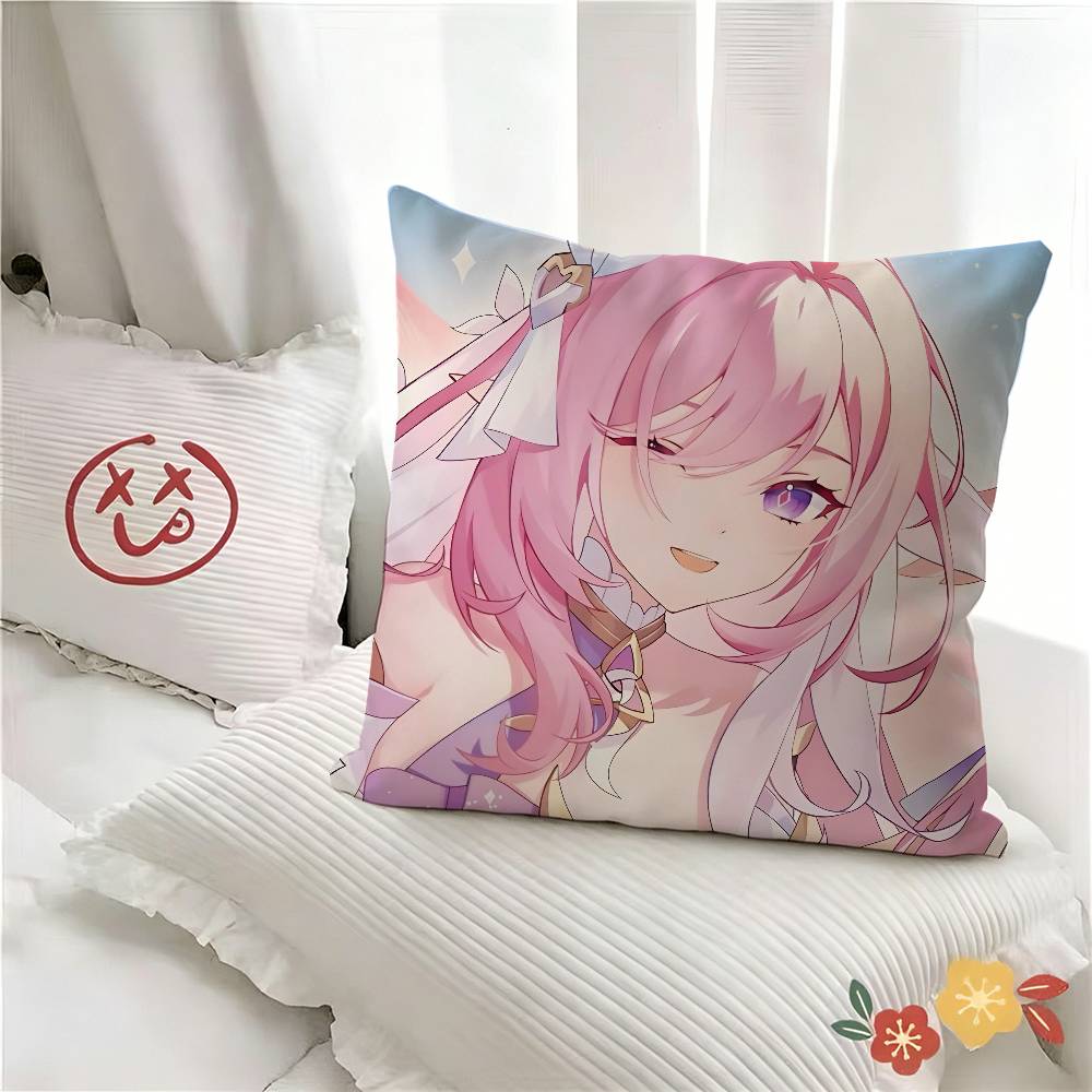 Pc Элизия Honkai Impact rd Наволочка Модная Квадратная Наволочка Спальня Диван Комната Ins Декор Отдых