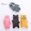 Funny Creative Entertainment Cat Chewing Toy Cartoon Seal Shape Pet Cat Kitten Catnips Chew Toy Pet Accessories