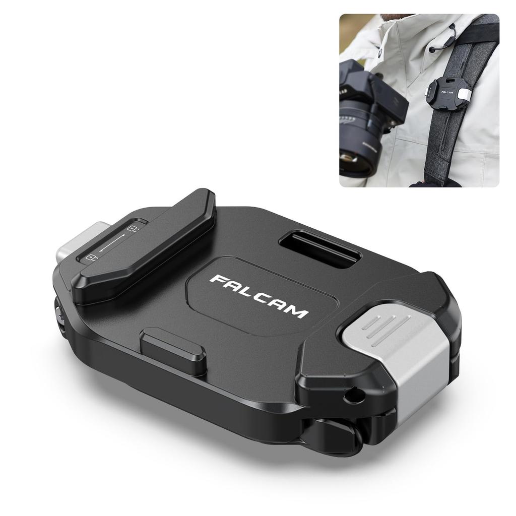 ULANZI F38 Camera Holster with Quick Shoe 38mm Compatible Quick Mount Tripod for and DJI Base, Arca-Swiss Accessory, Aluminum, DSLRs, Heads, Tripods,