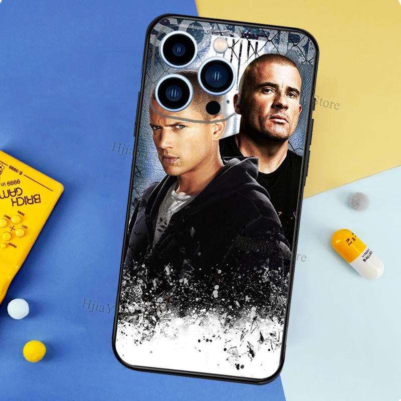 Prison Break Cases For iPhone 12 13 Pro X XS XR Plus 11 14 15 16 Pro Max Funda Coque Capa Full Cover