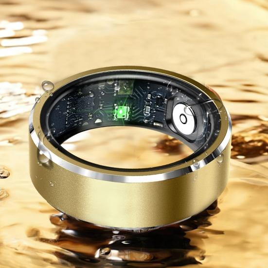 Смарт-кольцо высокой точности IP68 водонепроницаемое фитнес-кольцо для здоровья с монитором сердечного ритма и артериального давления для мужчин и женщин