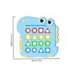Geometric Shape Matching Puzzle Toy Dinosaur Pairs Color Sensory Educational Toy  Logic Toy