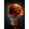 Nordic Colorful Sport Basketball Posters Prints Canvas Painting Sports Wall Art Picture for Kid Teen Boys Gift Room Gym Decor