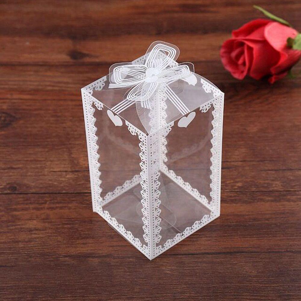 Прозрачная коробка для упаковки торта, шоколадная подарочная упаковочная коробка, свадебные подарочные коробки, коробка для конфет