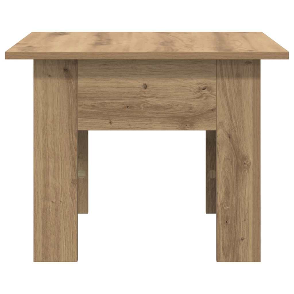 Coffee Table Artisan Oak 55 x 55 x 42 cm Engineered Wood