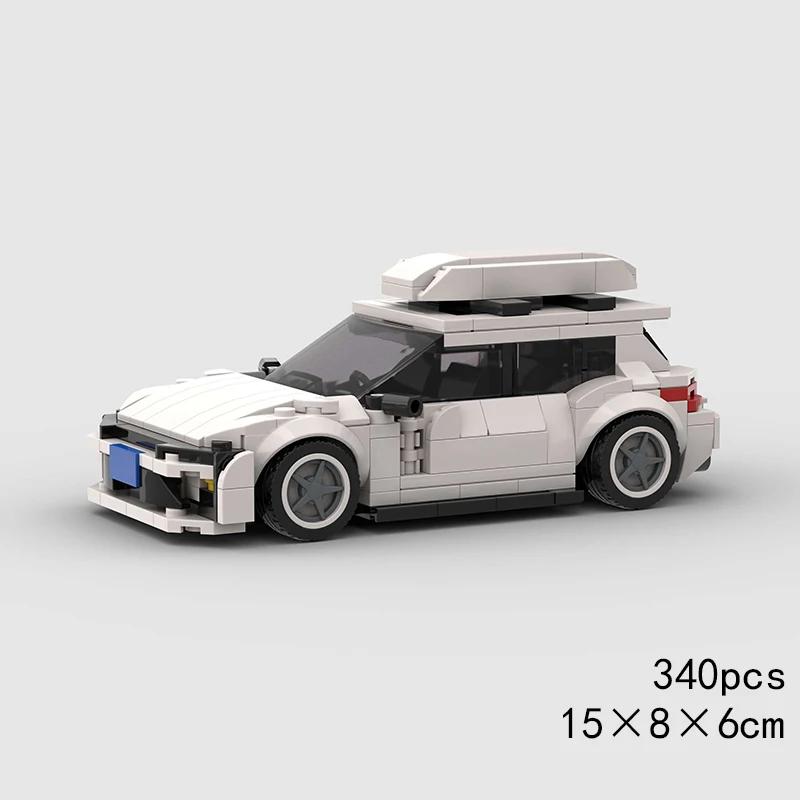 Скоростной кабриолет MOC Автомобиль Супергонка Техническое транспортное средство Модель Строительный блок Гоночный Раллийный Спортивный Кирпич Рождественский Подарок Игрушка Город