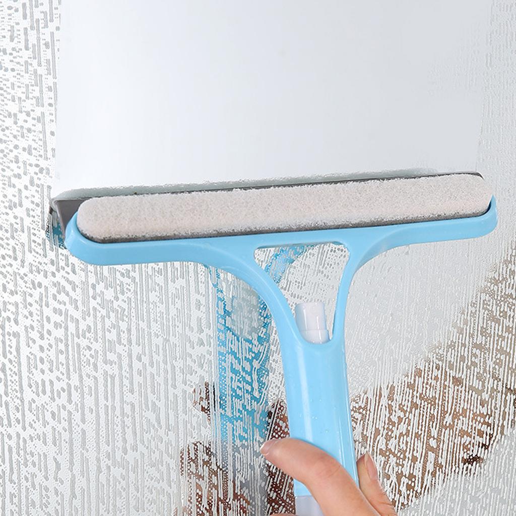 Инструмент для мытья окон 3 в 1 с эргономичной ручкой для стеклянных поверхностей, кухни, ванной комнаты, окон автомобиля