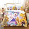Новый постельный комплект RAISE A SUILEN Односпальный Полуторный Двуспальный Кинг-сайз Комплект для кровати Взрослый Детский Спальня Комплекты пододеяльников Аниме Комплект простыней