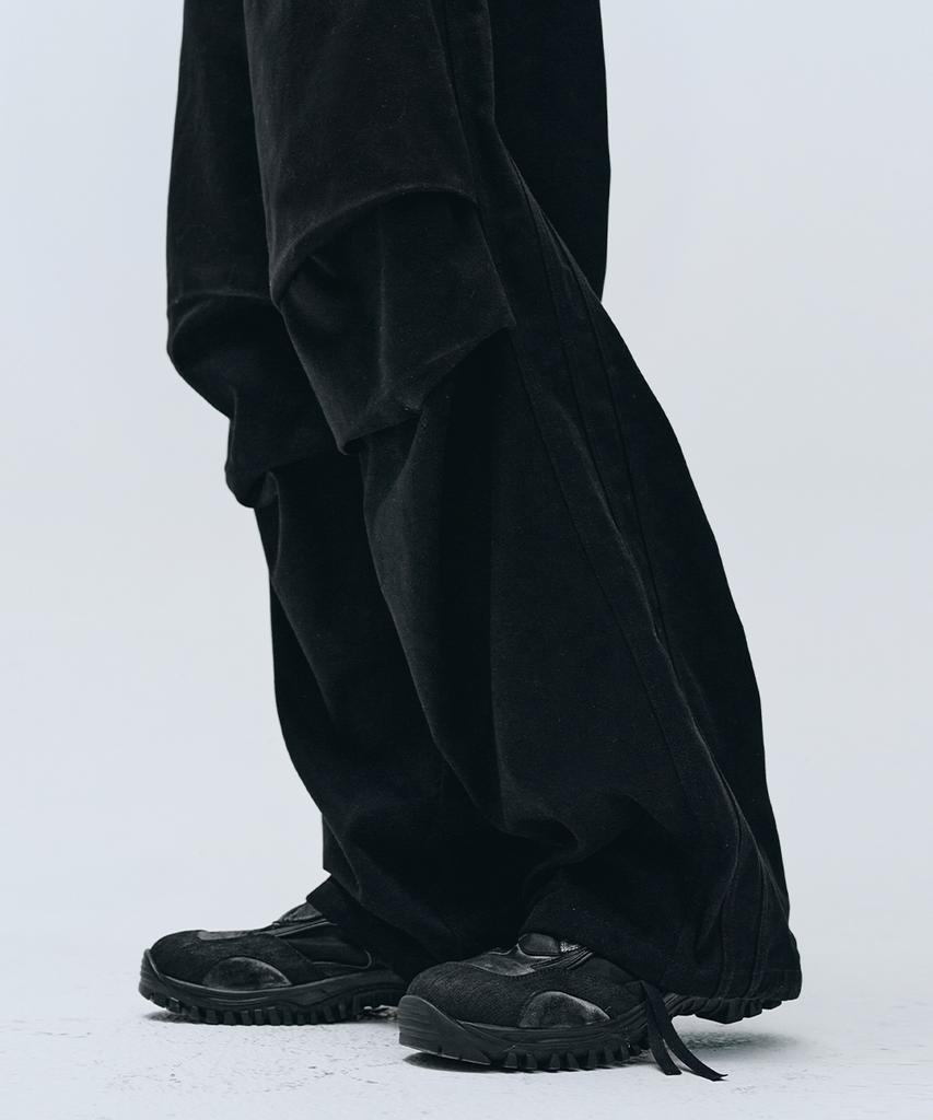 INTEMPOMOOD Airborne Parachute Pants_Black