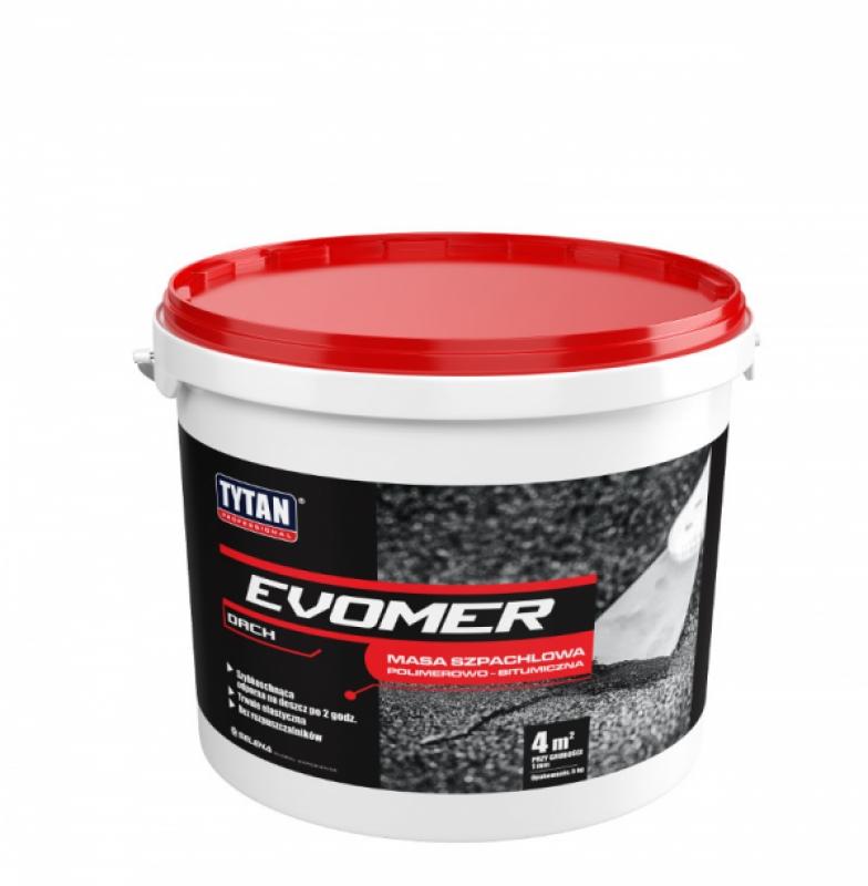 TYTAN EVOMER PUTTY 5KG BLACK - EVOMER SZP 5