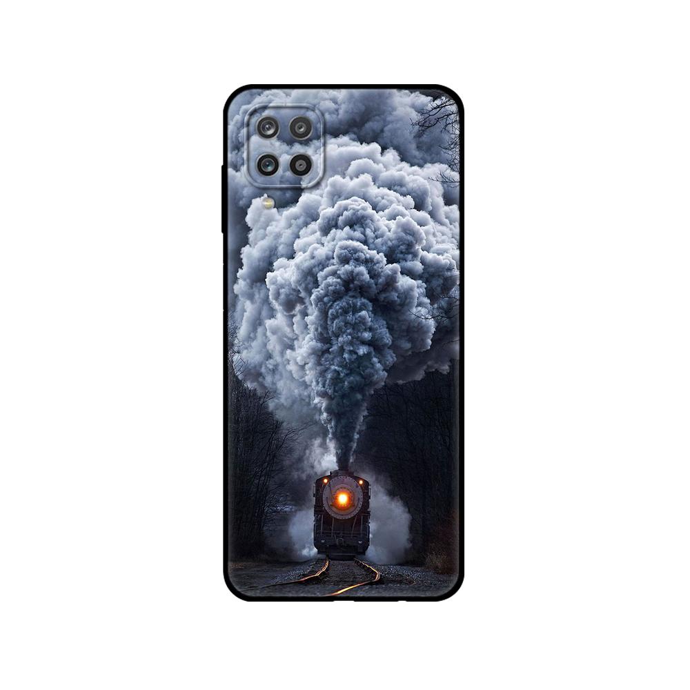 Мягкий силиконовый чехол для Samsung A12, чехол для телефона Samsung Galaxy A12, GalaxyA12 A 12 SM-A125F a125, бампер 6,5 дюйма; черный чехол из ТПУ