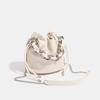 Fashionable Chain Handbag for Women 2023 New Fashion Crocodile Pattern High-End Bucket Bag Niche Crossbody Bag