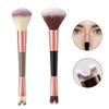 Double Head Nose Shadow Brush Multifunctional Foundation Highlighter Brush Makeup Brush