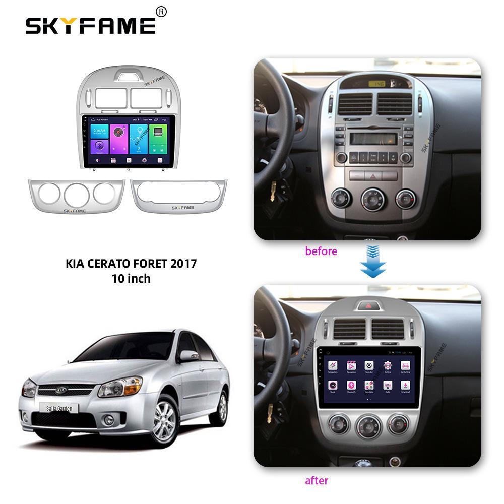 SKYFAME Frame Kit for 2017 Kia Forte Cerato Side Trim