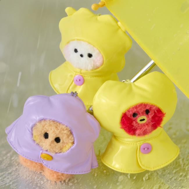 BT21 Mini Minini Rainy Day Plush Keyring (8 Options)