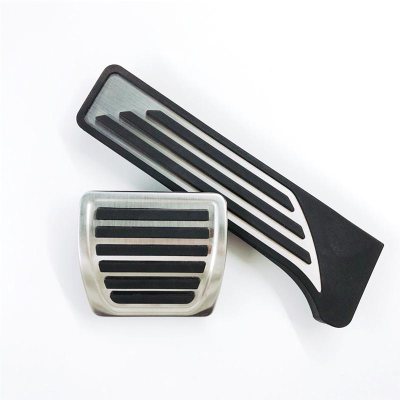 Накладки на педали акселератора тормоза для Alfa Romeo Giulia 2016 2017 2018 без сверления педалей салон автомобиля