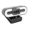 4K USB Plug and Play Webcam with Built in Microphone Lighting for Live Stream Video Call Video Conference Online
