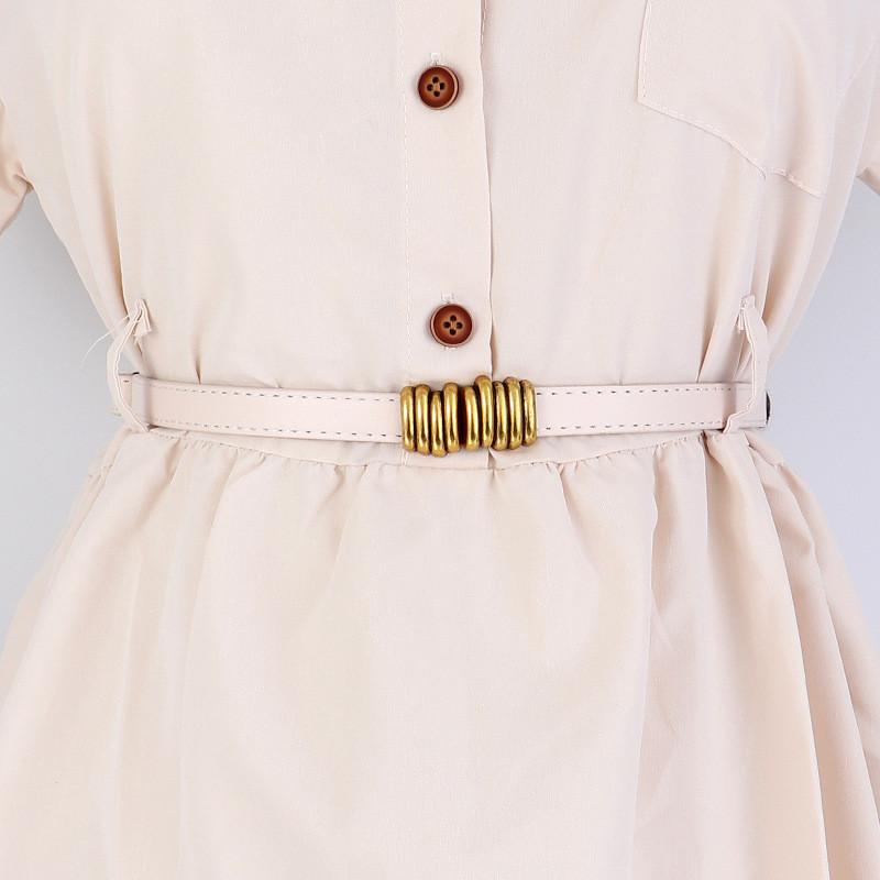 Шикарный женский пояс на талию из искусственной кожи с дизайном переплетения нитей для повседневной одежды