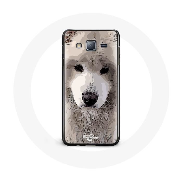 Case for Samsung Galaxy Grand Prime Samoyed Gray Dog Breed