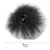 Geekria Fur Mic Windscreen for Creators, Compatible with Rode Wireless GO Gen 3 III, GO 2, PRO, and ME, Dead Cat Microphone Wind Muff, Microphone Wind