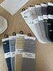 Nanyenian'S New Solid Color High Rubber Band Stacking Socks Average Size Cotton Casual Bags