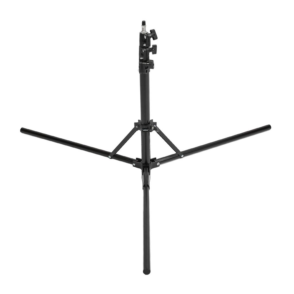 1.9m Thickened Reverse Fold Aluminum Heavy Duty Light Stand Photography Tripod Stand Three Legged Stand